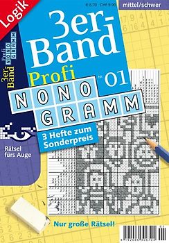 Profi-Nonogramm 3er-Band Nr. 1