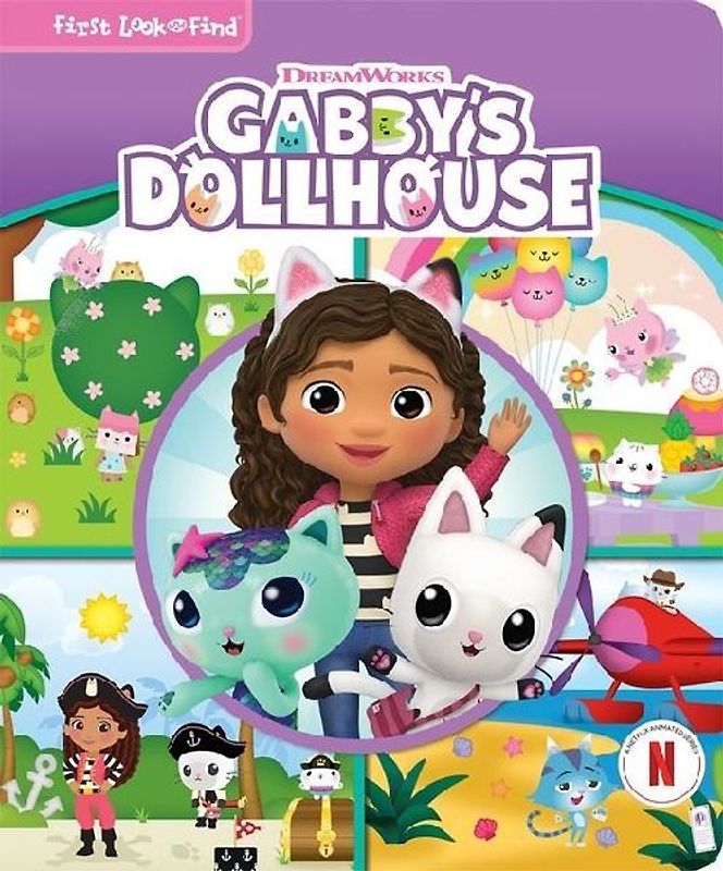 DreamWorks Gabby's Dollhouse: First Look and Find