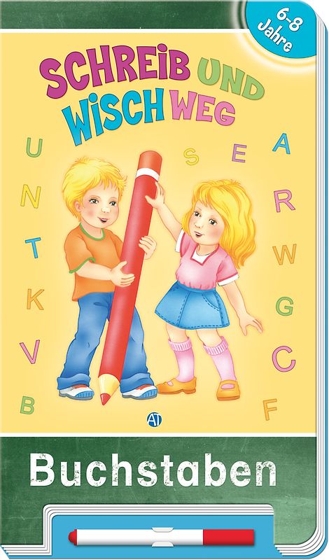 Schreib und wisch weg - Buchstaben