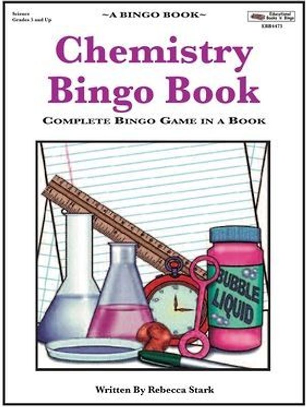 Chemistry Bingo Book: Complete Bingo Game In A Book