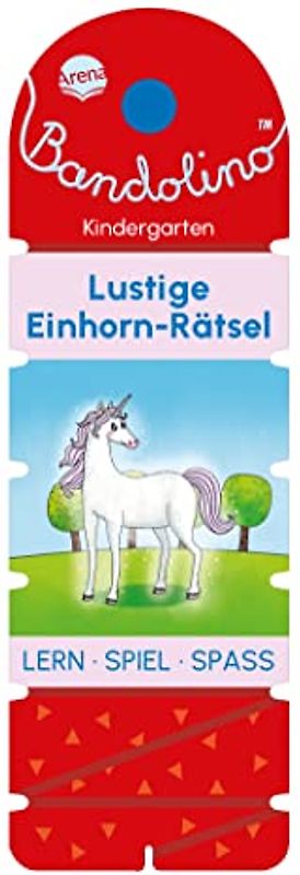 Bandolino. Lustige Einhorn-Rätsel: Lernspiel mit Lösungskontrolle für Kinder ab 4 Jahren