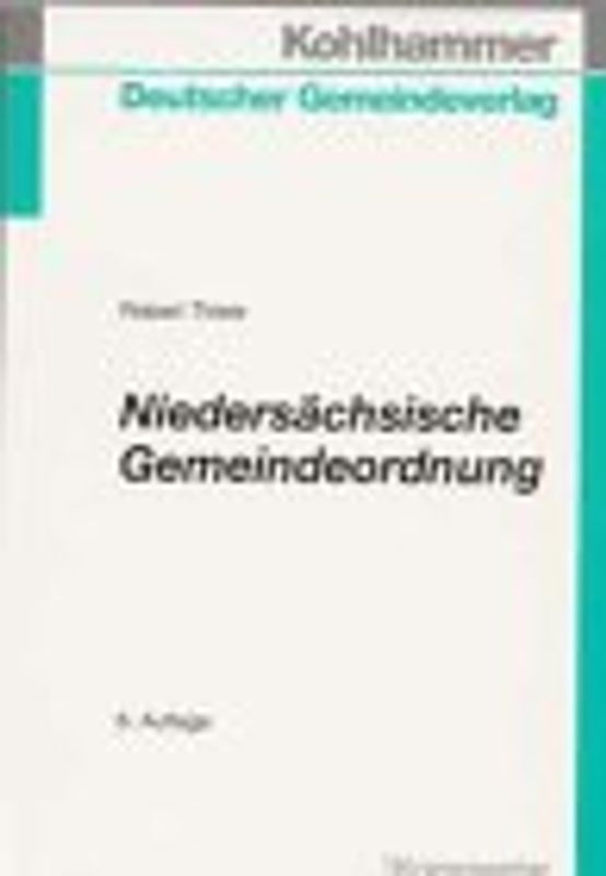 Niedersächsische Gemeindeordnung
