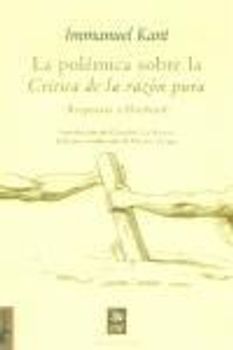 La polémica sobre la "Crítica de la razón pura" : (respuesta a Eberhard)