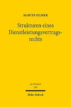 Strukturen eines Dienstleistungsvertragsrechts