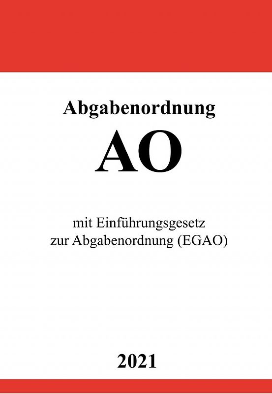 Abgabenordnung (AO)