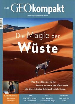 GEO kompakt / GEOkompakt 53/2017 - Die Magie der Wüste