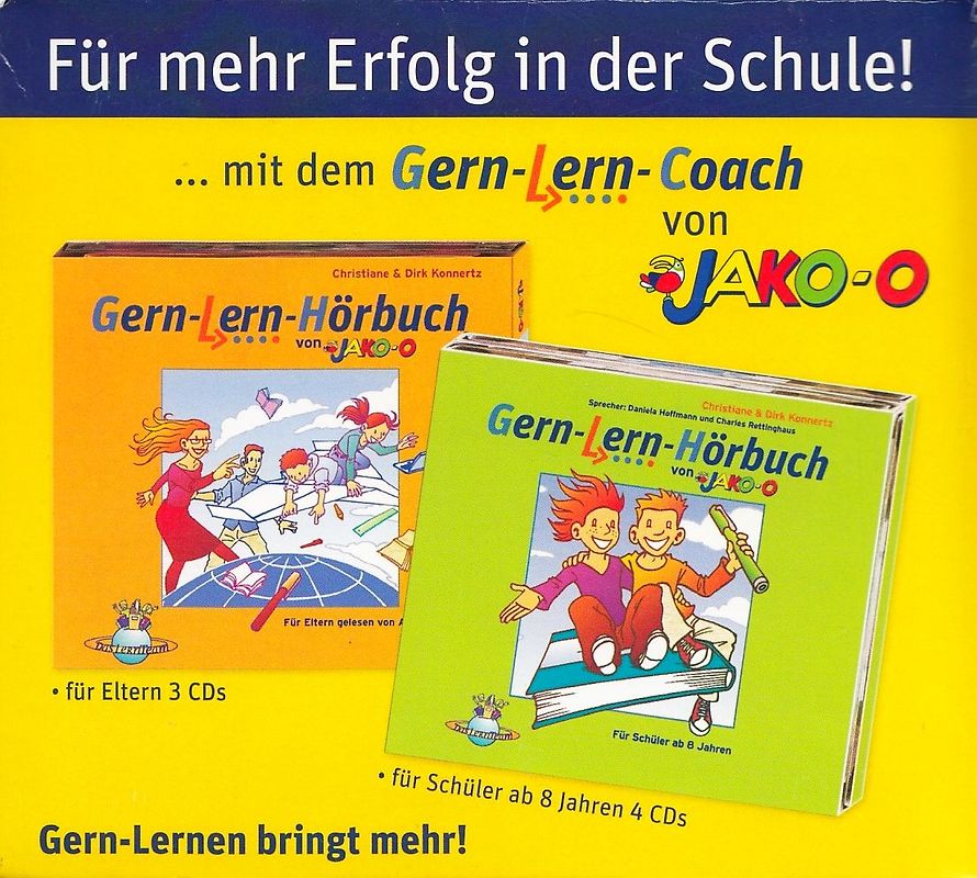 Jako-O Gern-Lern-Hörbuch: Für Schüler und Eltern [7 CDs]