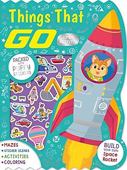 Things That Go Jumbo Activity Book