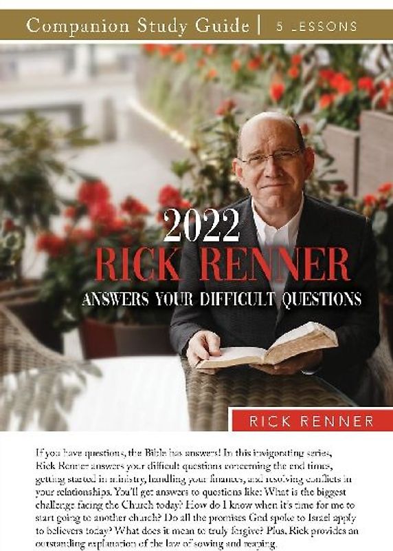 2022 Rick Renner Answers Your Difficult Questions Study Guide