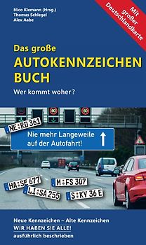 5er Pack: Das neue große Autokennzeichenbuch