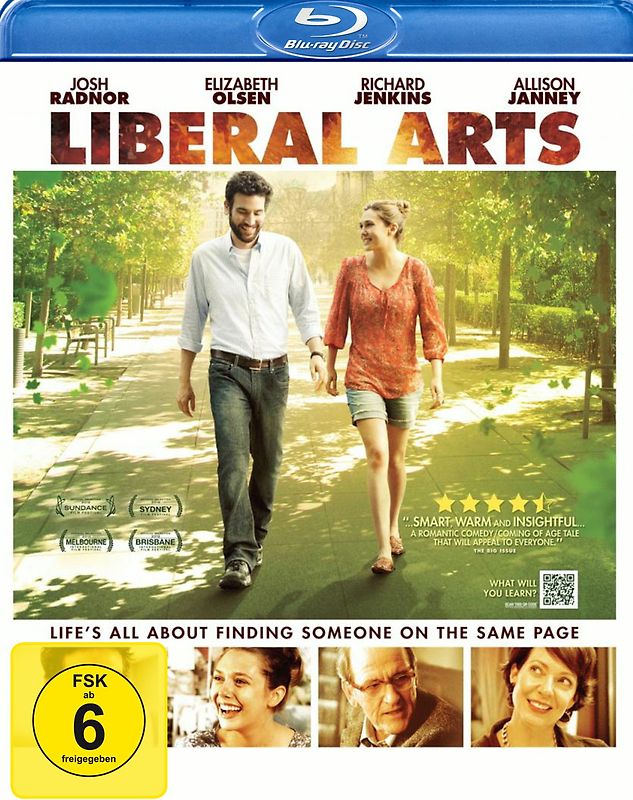 Liberal Arts Blu-ray Disc