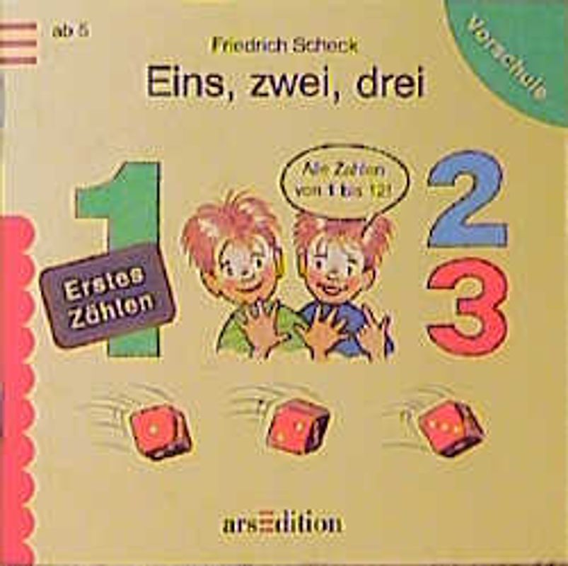 Eins, zwei, drei. Erstes Zählen