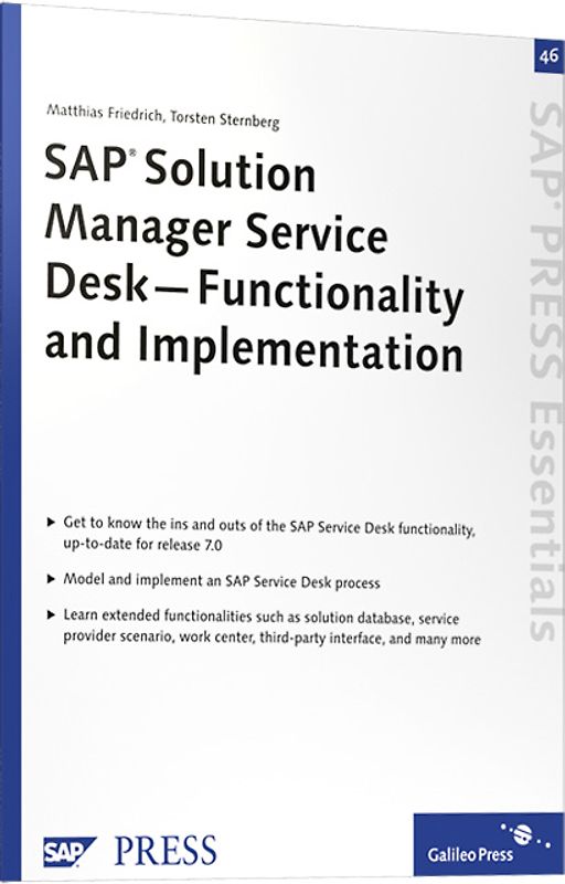 SAP Solution Manager Service Desk – Functionality and Implementation