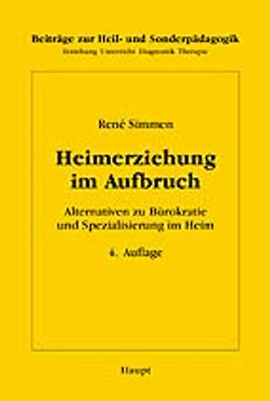 Heimerziehung im Aufbruch