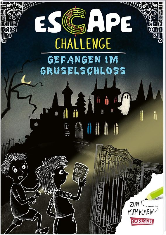 Escape-Buch für Grundschulkinder: Escape Challenge: Gefangen im Gruselschloss