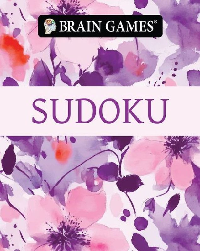 Brain Games - Take-Along - Sudoku (Spackle Flower Design)