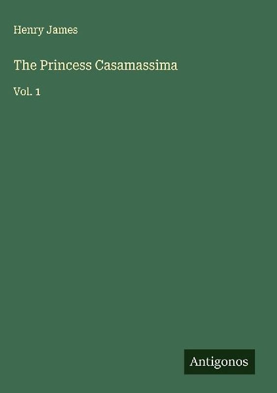 The Princess Casamassima