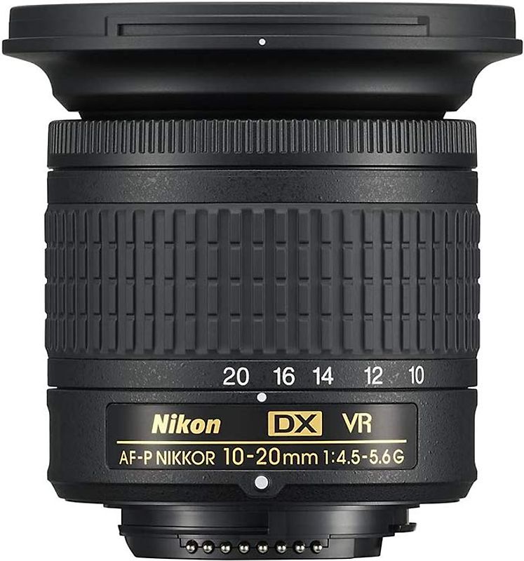Nikon AF-P DX 10-20 mm F4.5-5.6 G VR 72 mm Filtergewinde (Nikon F Anschluss) schwarz