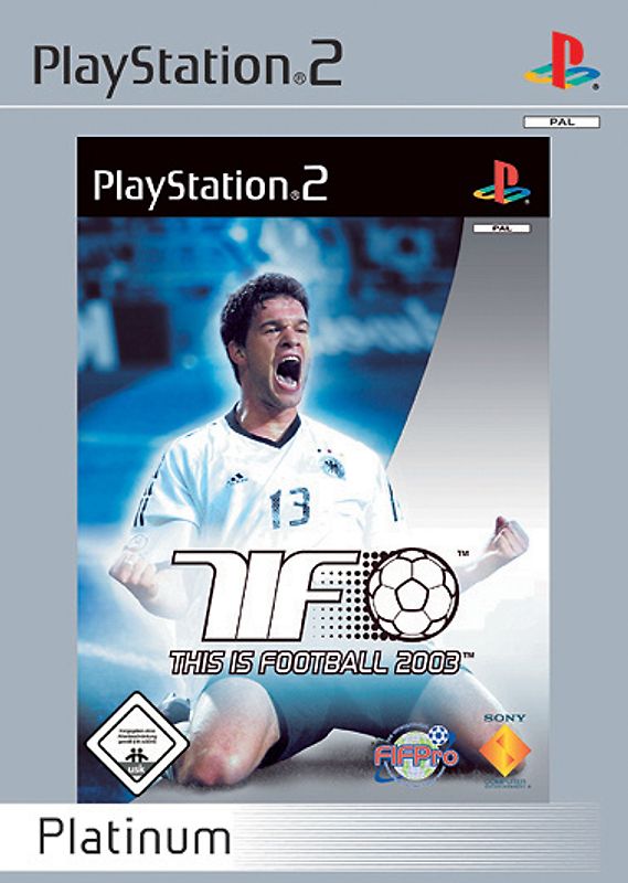 This is Football 2003 (Platinum) - TIF 2003 (Platinum) PlayStation 2