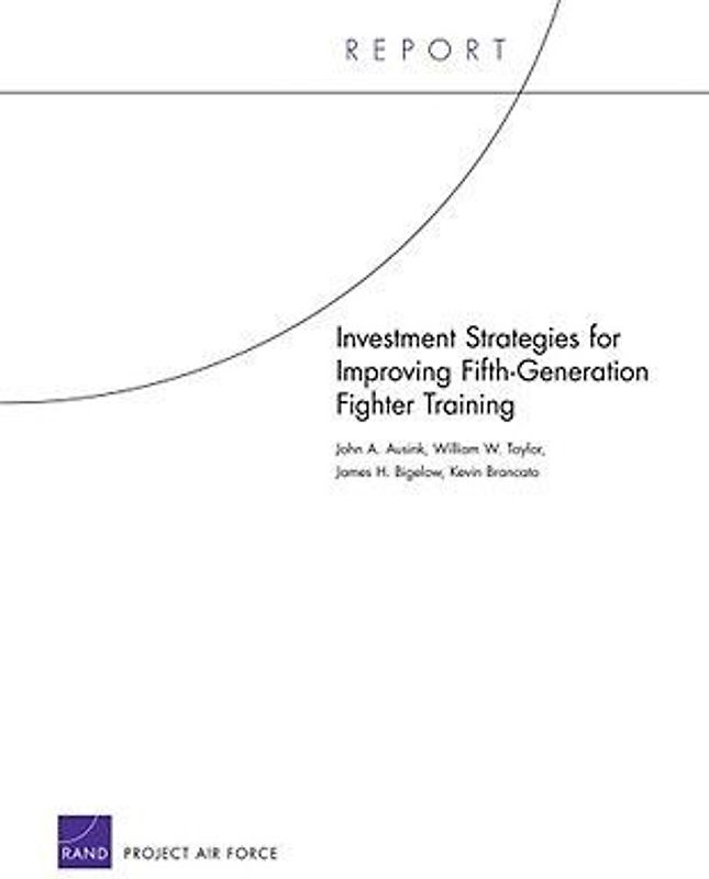 Investment Strategies for Improving Fifth-Generation Fighter Training