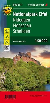freytag & berndt Wanderkarte WKD 5371 Nationalpark Eifel, Nideggen - Monschau - Schleiden 1:50.000