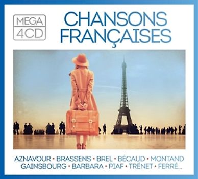 Various - Mega-Chansons francaises [4 CDs]