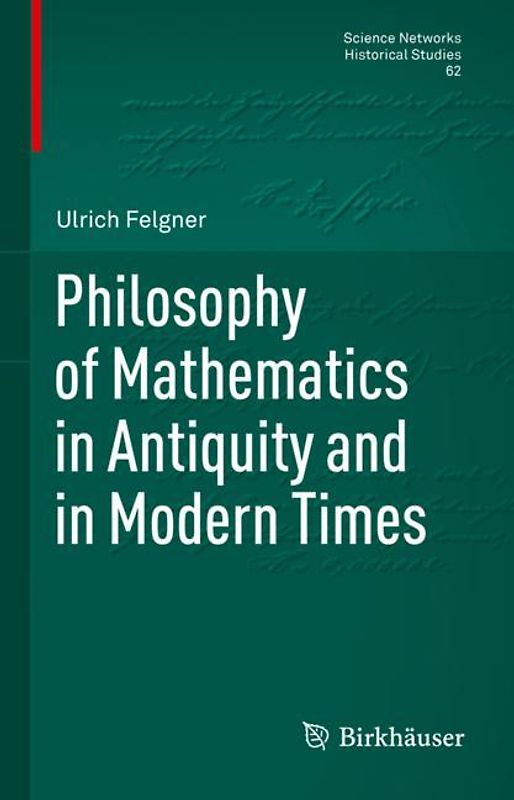 Philosophy of Mathematics in Antiquity and in Modern Times