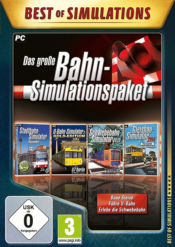 Best of Simulations: Das große Bahn-Simulationspaket PC Spiele