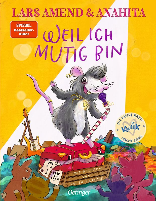 Die kleine Ratte Kwiik macht stark. Weil ich mutig bin