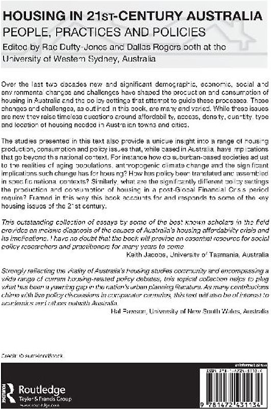 Housing in 21st-Century Australia