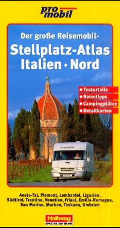 Italien Nord Stellplatzatlas