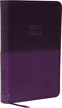 KJV, Value Thinline Bible, Compact, Leathersoft, Purple, Red Letter, Comfort Print: Holy Bible, King James Version