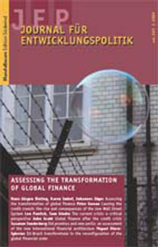 Journal für Entwicklungspolitik  1/2009