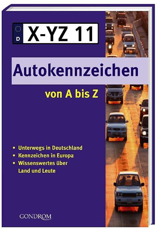 Autokennzeichen von A bis Z