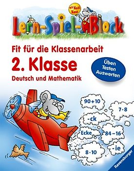 Fit für die Klassenarbeit (2. Klasse): Deutsch und Mathematik