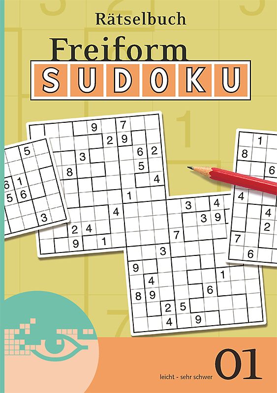 Freiform-Sudoku Rätselbuch 01