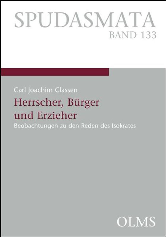 Herrscher, Bürger und Erzieher