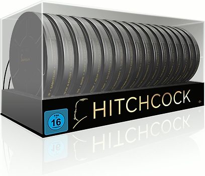 Hitchcock Collection [Limited Edition inkl. Booklet, 16 Filmdosen und 16 Discs] Blu-ray Disc