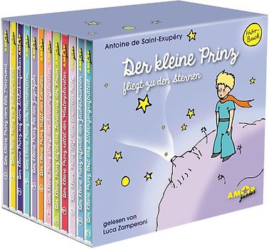 Der kleine Prinz fliegt zu den Sternen, 12er CD-Box (Folgen 1 bis 12) gelesen von Luca Zamperoni