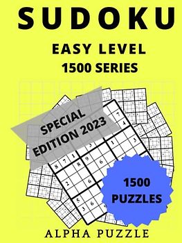 SUDOKU EASY LEVEL: 1500 SERIES