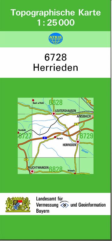 TK25 6728 Herrieden