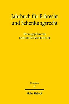 Jahrbuch für Erbrecht und Schenkungsrecht