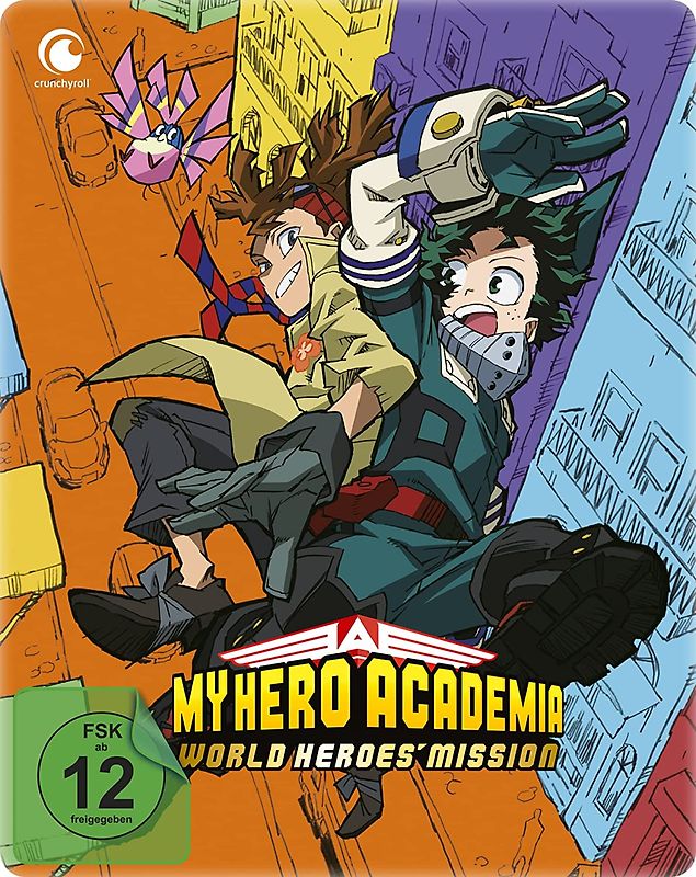 My Hero Academia: World Heroes Mission (Limited Edtion, Steelbook) Blu-ray Disc