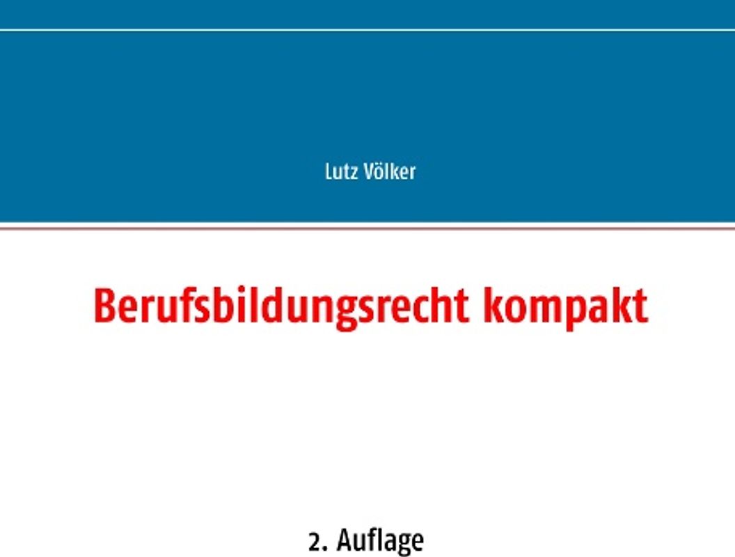Berufsbildungsrecht kompakt