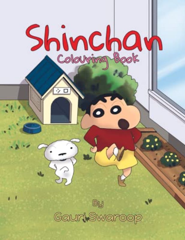 Shinchan Colouring Book