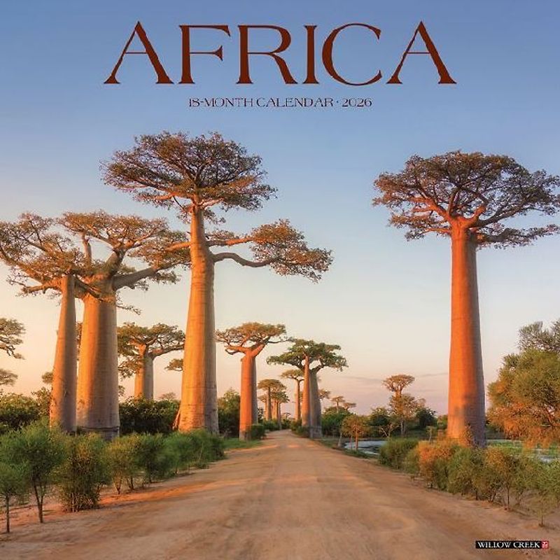 Africa 12 X 12 Wall Calendar