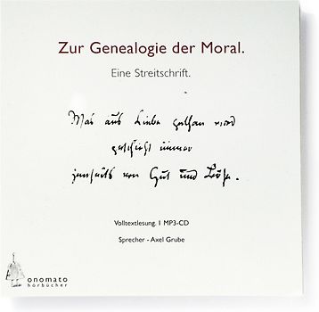 Zur Genealogie der Moral. Eine Streitschrift