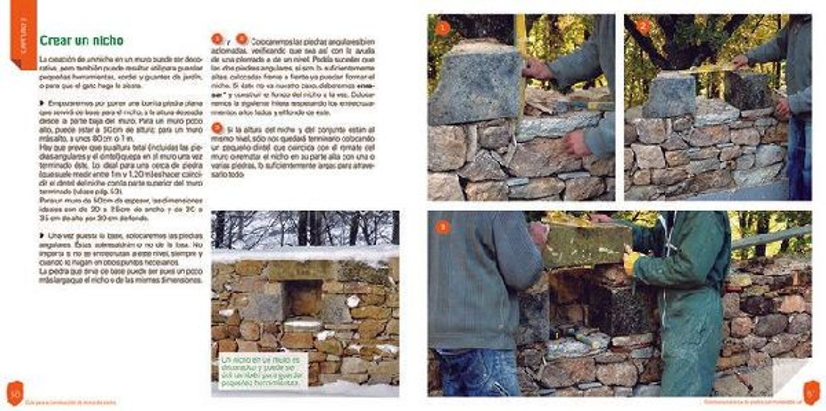 Guía para la construcción de muros de piedra