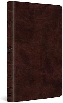 ESV Thinline Bible, Thumb Indexed (Trutone, Espresso)