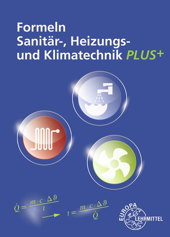 Formeln Sanitär-, Heizungs- und Klimatechnik PLUS+